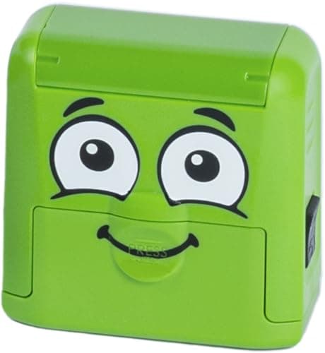 Image of COLOP - COLOP Marky Green Customizable Child-Friendly DIY Textile Stamp Kit - 1 Set