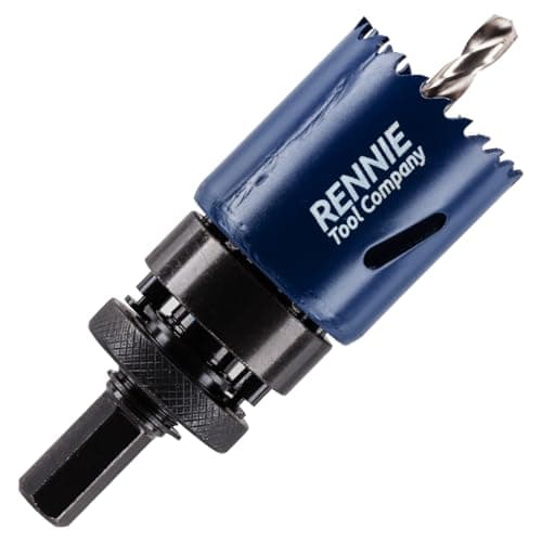 Image of 35mm Hole Saw Bi-Metal With Arbor And Pilot Drill For Drilling/Cutting Wood, Plastic, Metal Sheet, Stainless Steel, Pipes, Drywall, Circular Holesaw Set M35 5% Cobalt Bi Metal Hole Cutter