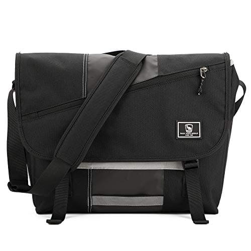 Image of OIWAS Messenger Bags for Men 15.6 Inch Laptop Men's Shoulder Bags Satchel Bag Men Work Bag Anti Theft Water Resistant School Travel Black