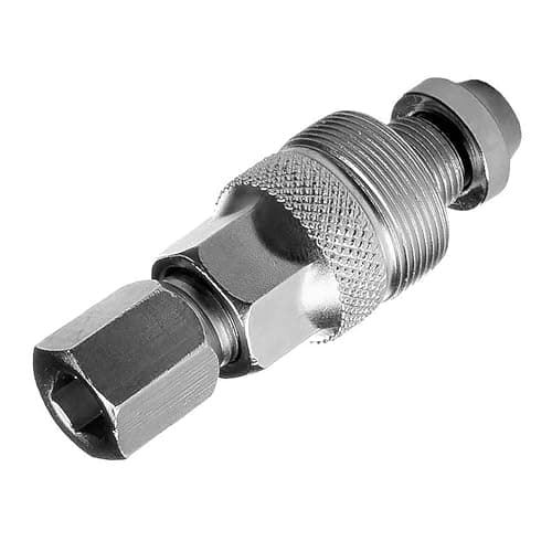Image of CyclingDeal Bike Crank Extractor Puller Remover for Square Threaded Taper Crankset or ISIS & Octalink - Easy Bicycle Crank Arm Remover Removal Tool