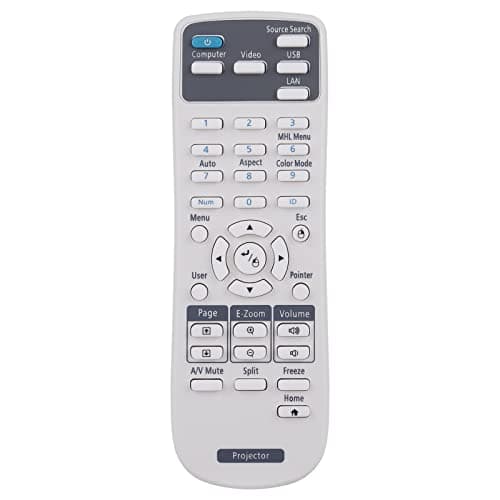 Image of VINABTY 218178800 Replacement Remote Control Fit for Epson Projector EB-107 EB-108 EB-109W EB-1780W EB-1781W EB-1785W EB-1795F EB-2040 EB-2042 EB-2055 EB-2065 EB-2140W EB-2142W EB-2155W EB-2165W