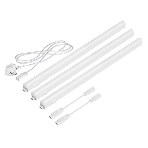 Image of Parlat LED Under-Cabinet luminaires Rigel, 57.3cm Each, 880lm Each, White, Set of 3, BS