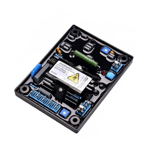 Image of SX460 Voltage Regulator AVR Regulator Board for Generator(SX460 Red Capacitor)