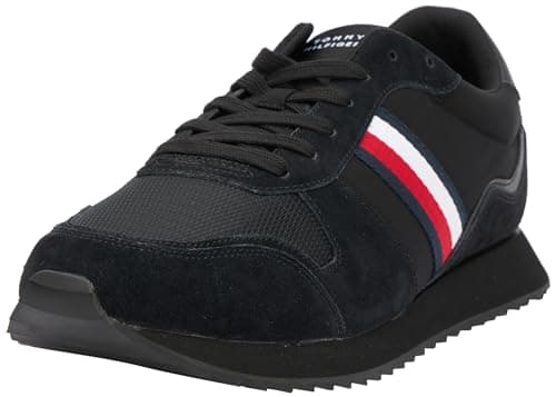 Image of Tommy Hilfiger Runner Evo Mix Ess, Black, 6.5