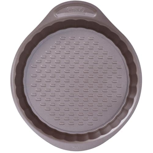 Image of Pyrex Asimetria – 4 x tart/quiche baking trays with removable bottom, 14 x 10 x 4 cm, colour: black. 31 x 27 x 5 cm Black