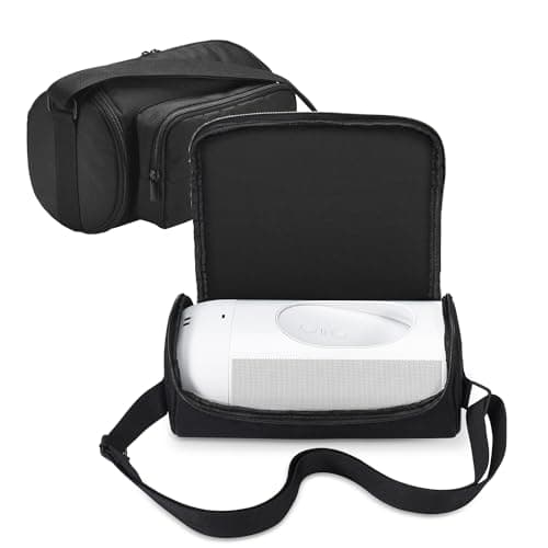 Image of Hzycwgone Travel Bag for Bose SoundLink Max Portable Speaker, Sonos Move/Move 2 Smart Speaker, Carrying Case Cover with Accessories (Black)