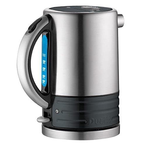 Image of Dualit Architect Brushed Stainless Steel and Metallic Charcoal Kettle