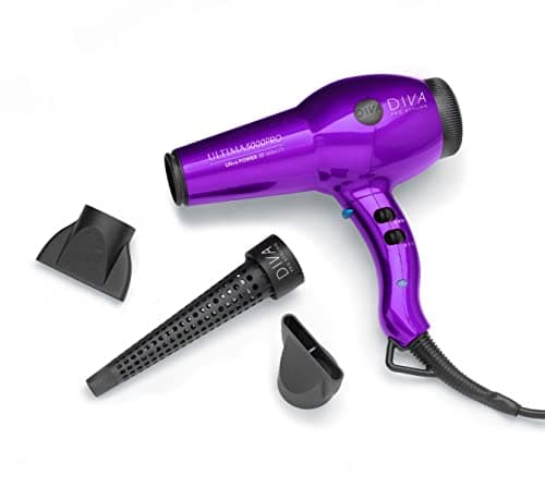 Image of Diva Professional Styling Ultima 5000 Pro Hairdryer - Purple, PRO104