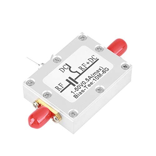 Image of Coaxial Bias Tee 10MHz-6GHz High Frequency RF Bias for Optical Fiber and Microwave Communication Applications