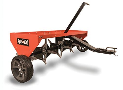 Image of Agri-Fab AG45-0299 48-inch Working-Width Plug-Type Towed Aerator - Black
