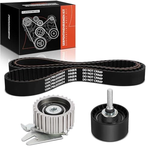 Image of Frankberg Timing Belt Tensioner Pulley Tensioner Tensioner Belt Tensioner V-Ribbed Belt Drive Deflection Guide Pulley Replace# 7883-11498