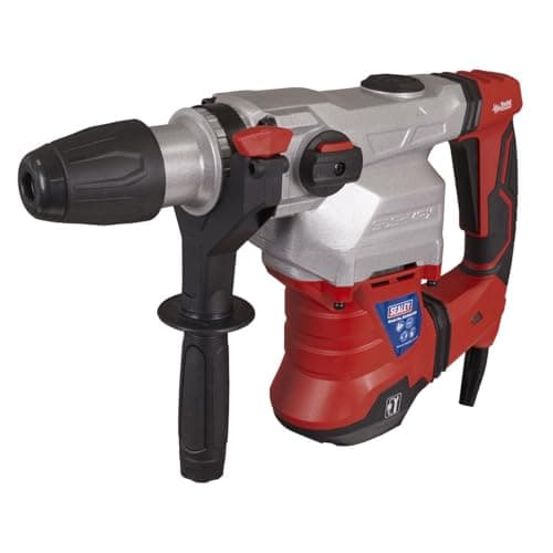 Image of Sealey SDSMAX40 SDS Max Rotary Hammer Drill 1500W/230V, Black, 40mm