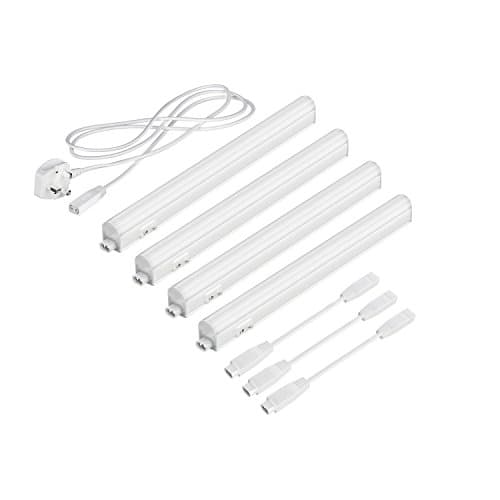 Image of Parlat LED Under-Cabinet Lights Rigel, 31.3cm Each, 397lm Each, Warm-White, Set of 4, BS