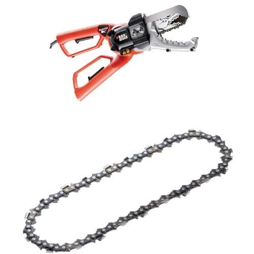 Image of Black + Decker GK1000 Alligator Powered Lopper 550 Watts with spare Chain