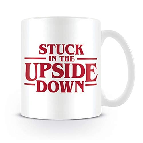 Image of Pyramid International Stranger Things Ceramic Mug with Stuck in The Upside Down Design in Presentation Box - Official Merchandise