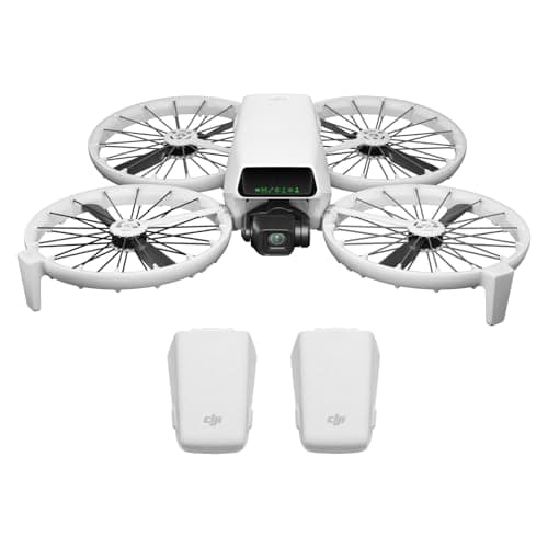 Image of DJI Flip Two Battery Combo Without Screen Remote Controller, Drone With 4K UHD Camera for Adults, Palm Takeoff, Auto Return, Intelligent Flight, 2 Batteries