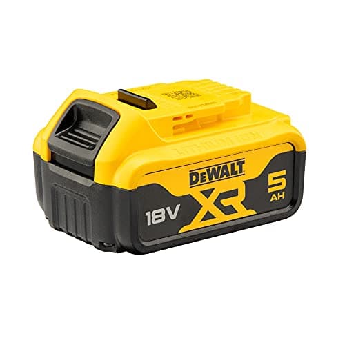 Image of DEWALT 5AH Battery 18V XR, Li-Ion, DCB184-XJ