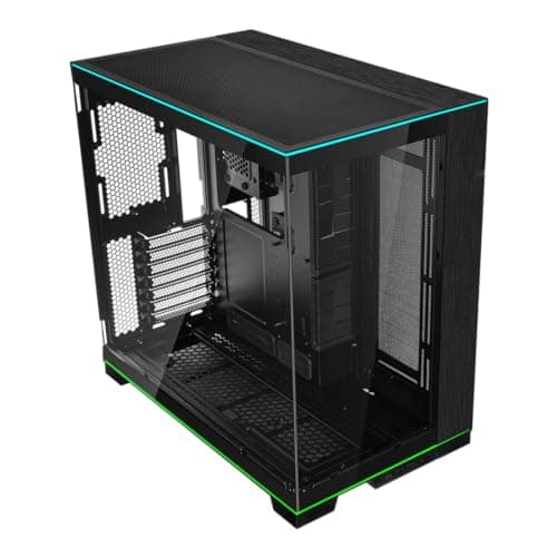 Image of Lian Li O11D EVO RGB E-ATX Dual Chamber Gaming Case - ARGB Lighting Strips - Up to 420mm Radiator - Cable Management - Tempered Glass Front and Side Panels - Chassis