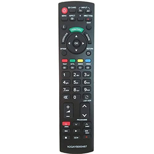 Image of n2qayb000487 remote control for panasonic tv fit for All panasonic tv remote control Viera Smart TV, Pre programming