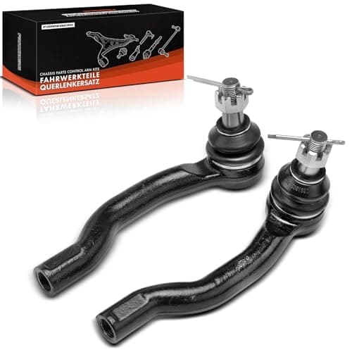Image of Frankberg 2x Tie Rod End Front Axle Left Right Compatible with NP300 Navara D40 2.5L-3.0L 2005-2024 Pathfinder III R51 2.5L-4.0L 2005-2024 Replace# 48520EA01J
