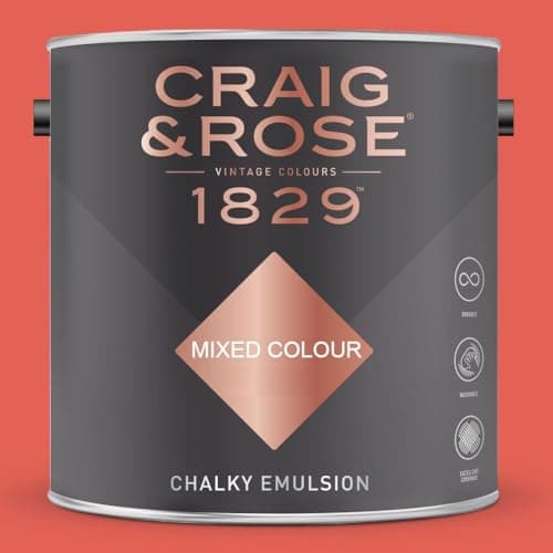 Image of Paint Stop CRAIG & ROSE 1829 CHALKY EMULSION TROUBADOUR 2.5L