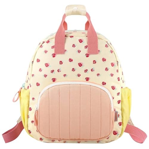 Image of EDLMKM Toddler Backpack for Boys Girls Personalized Mini Toddler Backpack Kawaii Girls' School Backpacks, Cute Small Bag Child Bookbag for School & Travel