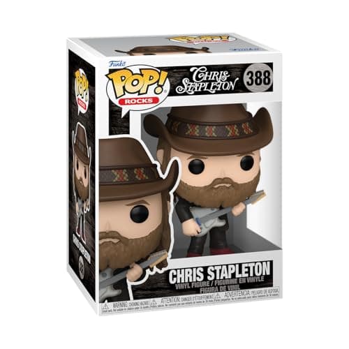 Image of Funko POP! Rocks: Chris Stapleton - Collectable Vinyl Figure - Gift Idea - Official Merchandise - Toys for Kids & Adults - Music Fans - Model Figure for Collectors and Display
