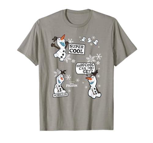 Image of Disney Frozen Olaf Patches T-Shirt