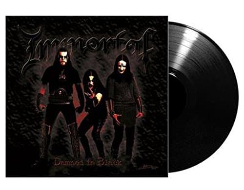 Image of IMMORTAL, Damned in black BLACK VINYL - LP [Vinyl]