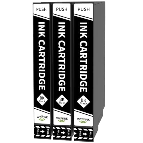 Image of WYFYINK Replacement for 405XL Ink Cartridges Black for Epson 405 Multipack Compatible with Epson WF-4820 WF-3820 WF-3825 WF-4825 WF-4830 WF-7310 WF-7830 WF-7835 WF-7840 Ink Cartridges (3 Black)