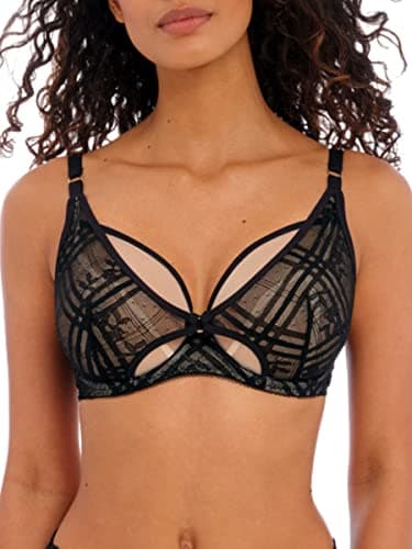 Image of Freya Fatale High Apex Bra Noir Black 30E