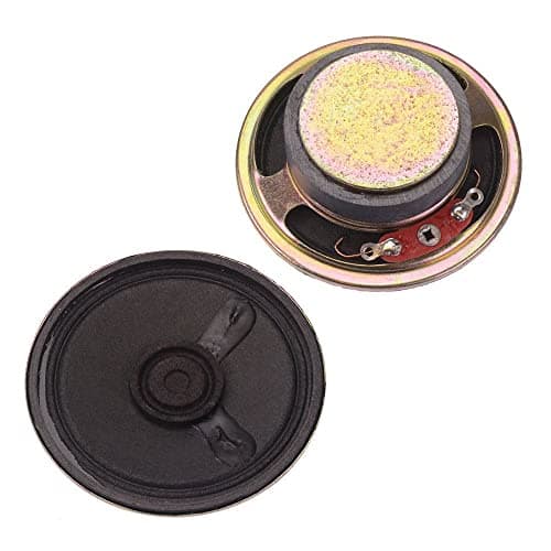 Image of 64 Ohm Miniature Mylar Cone 0.25W Speaker 50mm x 16mm Electronics Electrical DIY Hobby