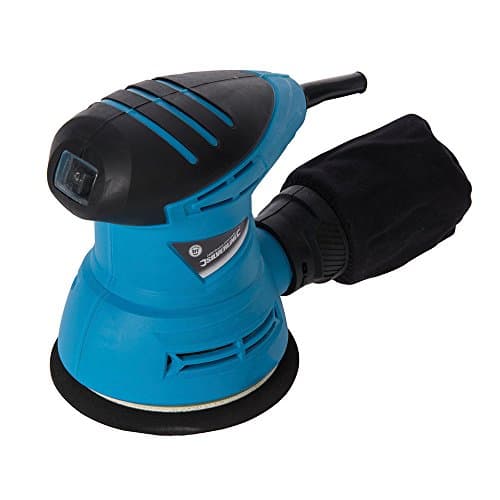 Image of Silverline 870944 DIY 240W Random Orbit Sander 125 mm 240W UK,Blue