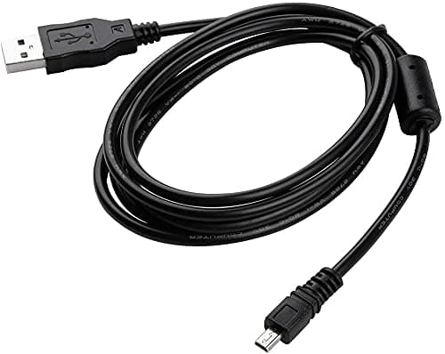 Image of DragonTrading Replacement USB Charging & Data Transfer Cable for Praktica Luxmedia Cameras – Compatible with WP240, Z250, 10-TS, 12-TS, 14-Z5, 16-Z24 & More – Transfers Photos & Charges via USB