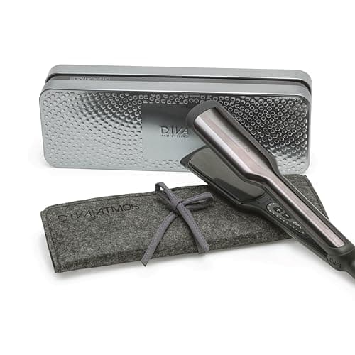 Image of Diva Pro Styling Atmos Professional Styler | XXL Wide - 51mm | Adaptive Heat Technology Hair Straightener with MAK Oil-Infused Ceramic Plates