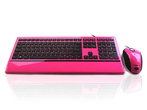 Image of Accuratus Image Set - USB Full Size Slim Keyboard and Mouse with Gloss Finish