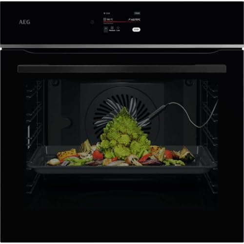 Image of AEG 7000 MealAssist TE7PB731AB Built In Electric Single Oven with Pyrolytic Cleaning - Black - A++ Rated