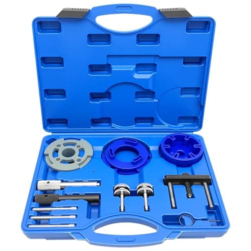 Image of ZKTOOL High Pressure Fuel Injection Pump Chain Sprocket Cover Installation and Removal Tool, Compatible with Ford 2.0 2.2 2.4 3.2 TDDi TDCi Diesel Engine, Timing Tool, OEM 303-682, 303-679A, 303-1151