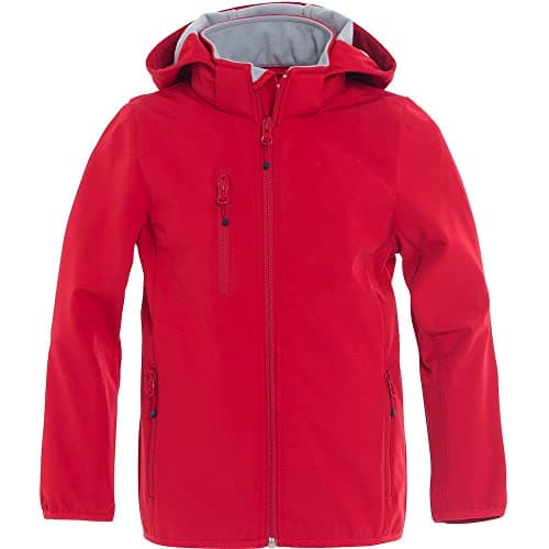 Image of CliQue Childrens/Kids Basic Soft Shell Jacket (8 Years) (Red)