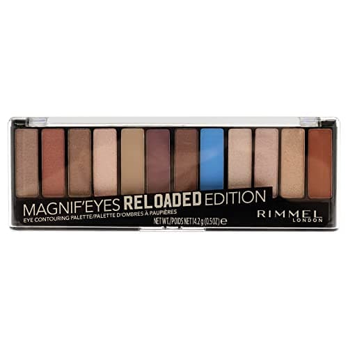 Image of Rimmel London Magnif Eyes Contouring Palette - 012 Reloaded Edition For Women 0.5 oz Eye Shadow