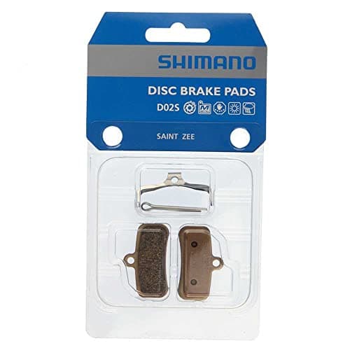 Image of SHIMANO Unisex - Adult D02S Disc Brake Pads, Grey, One Size, Bronze