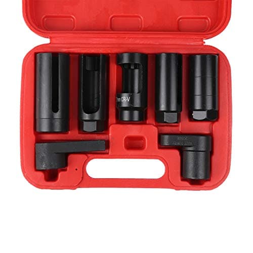 Image of Youyijia 7pcs Oxygen Sensor Socket and Thread Chaser Wrench Set for Removal and Installation