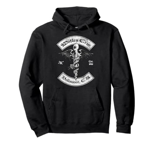 Image of Mötley Crüe Feelgood Hollywood '81 Pullover Hoodie