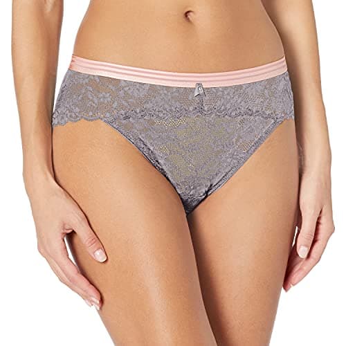 Image of Freya Women's Offbeat Classic Brief Bikini Style Underwear, Mineral Grey, S