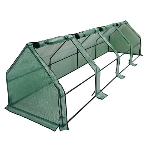 Image of Garden Gear Compact Apex Cloche Plant Protector with Vent Windows Cold Weather Growing Frame Compact or XXL Size (XXL x1)