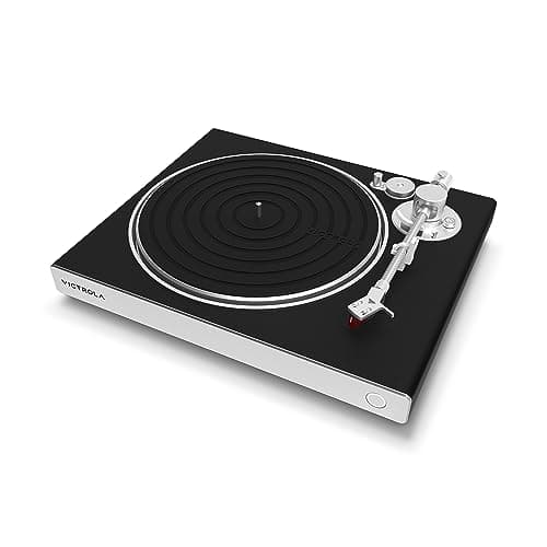 Image of Victrola VPT-2500-BSL Carbon Bluetooth Hi-Res Audio Turntable (Black/Silver)