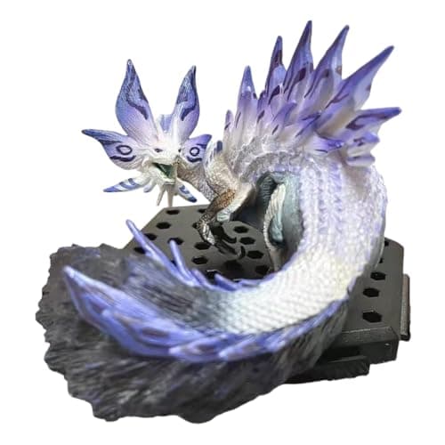 Image of Monster Hunter Mizutsune Dragon PVC Model Game Anime Figure Collectible Statue - 3.93 Inches