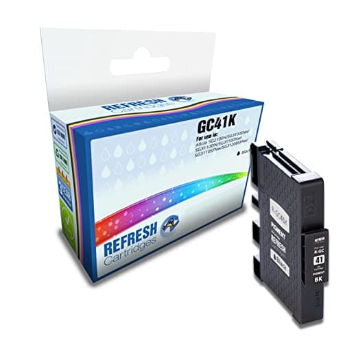 Image of Refresh Cartridges Compatible Ink Cartridge Replacement for Ricoh 405761 (Black)