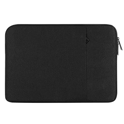 Image of Chelory 15.6 Inch Laptop Sleeve for 16 Inch MacBook Pro/Max 2019-2026, Laptop Case for 15.6 16 Inch Notebook Computer Ultrabook Shockproof Protective Cover Water Resistant Carrying Bag, Black