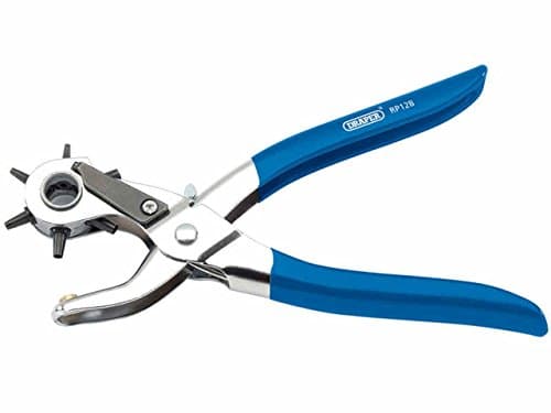 Image of Draper 24795 Revolving Punch Pliers, 2.5mm - 4.5mm, Blue